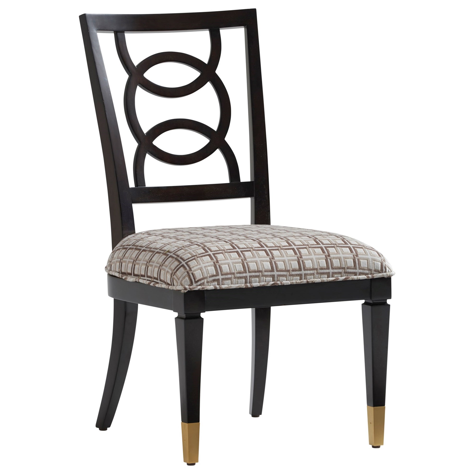 Lexington Carlyle Pierce Side Chair with Ring Splat Back and